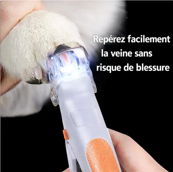 Coupe-Griffes LED pour Chien et Chat – Une Coupe Précise et Sans Stress