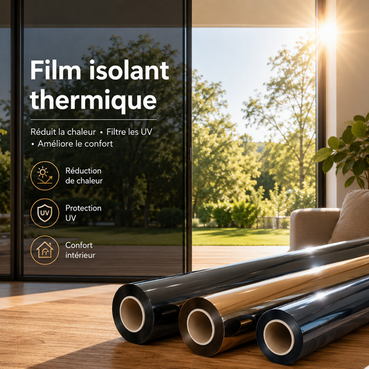 Film de Protection Thermique pour Vitres – Confort et Protection Solaire au Quotidien
