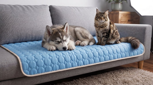 Tapis Rafraîchissant pour Chien et Chat – Un Havre de Fraîcheur pour les Journées d’Été