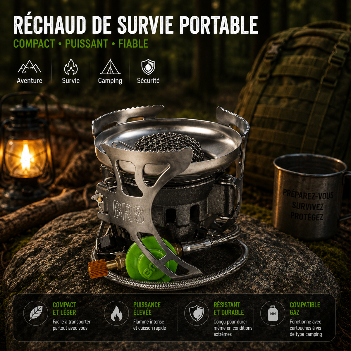 Réchaud de Camping TerraPower