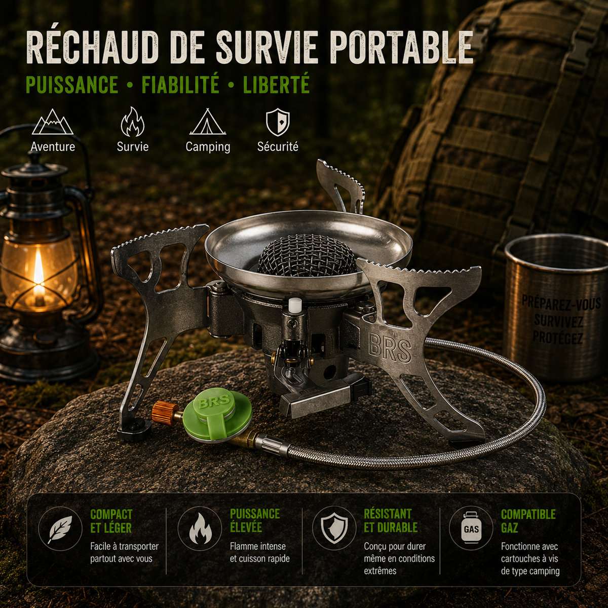 Réchaud de Camping TerraPower