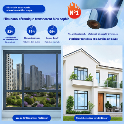 Film de Protection Thermique pour Vitres – Confort et Protection Solaire au Quotidien