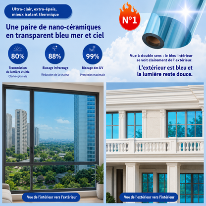 Film de Protection Thermique pour Vitres – Confort et Protection Solaire au Quotidien