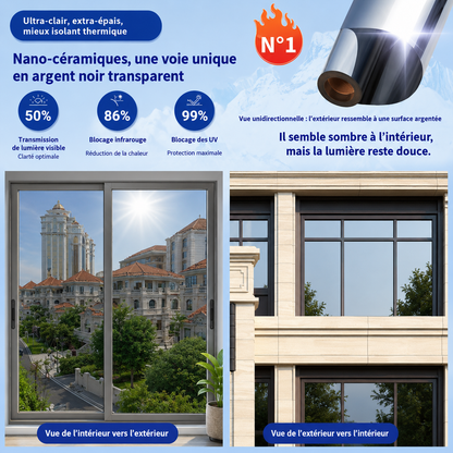 Film de Protection Thermique pour Vitres – Confort et Protection Solaire au Quotidien