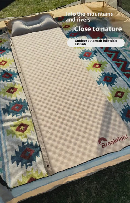 Matelas de Camping Modulable – Le Confort d’un Vrai Lit en Pleine Nature
